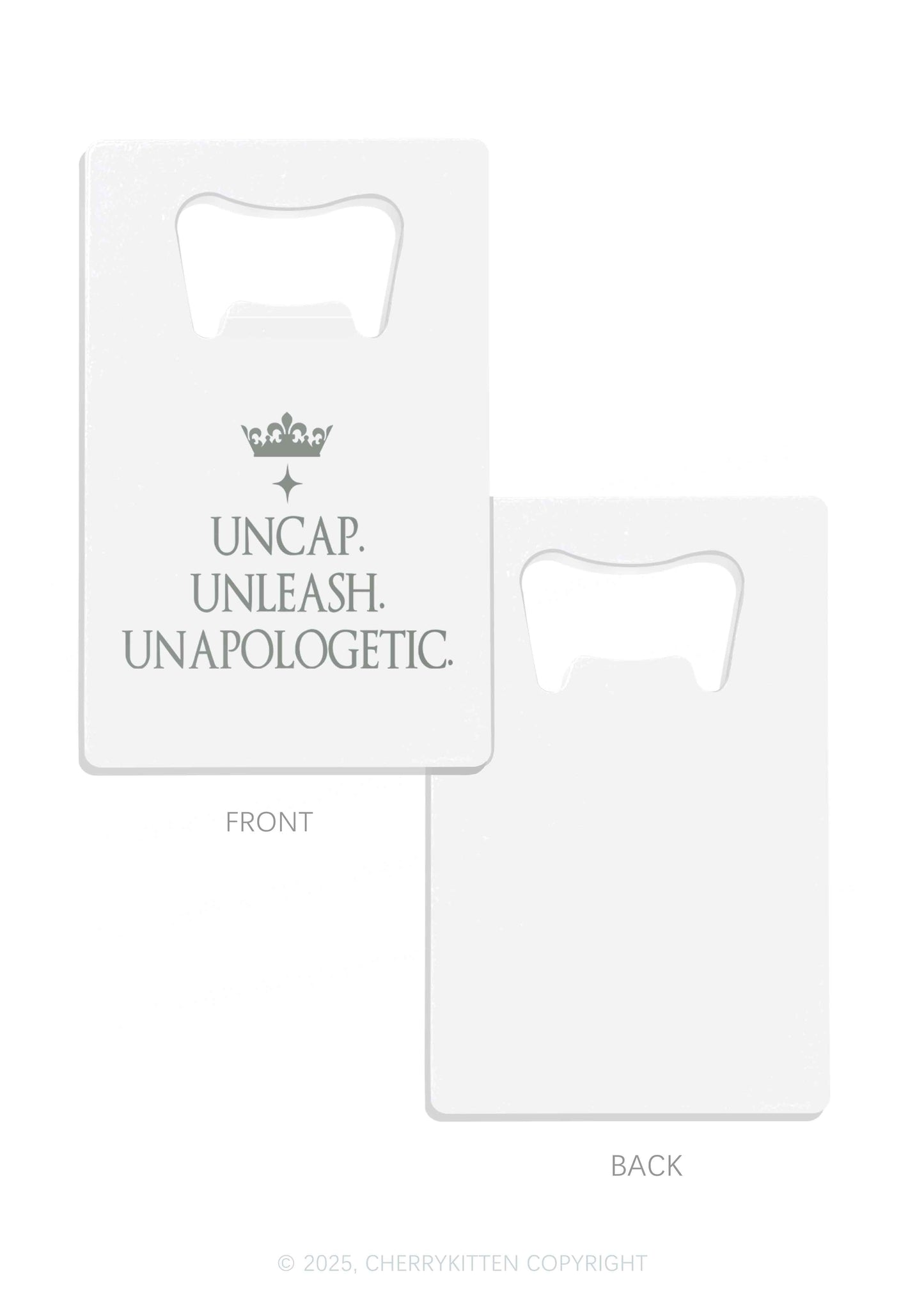 Uncap Unleash Y2K Credit Card Bottle Openers Cherrykitten