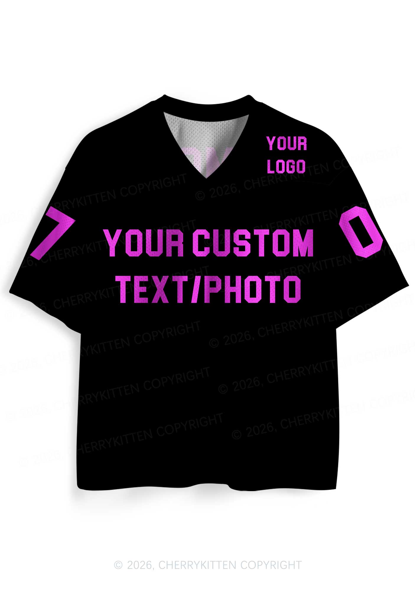 Custom All Personalized Y2K Sport Jersey Shirts Cherrykitten