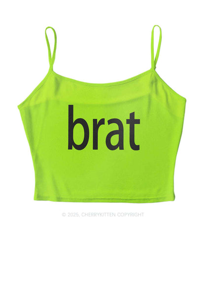 Brat Summer Y2K Mesh Cami Tank Cherrykitten