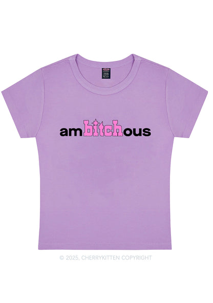 Ambxxchous Y2K Baby Tee Cherrykitten