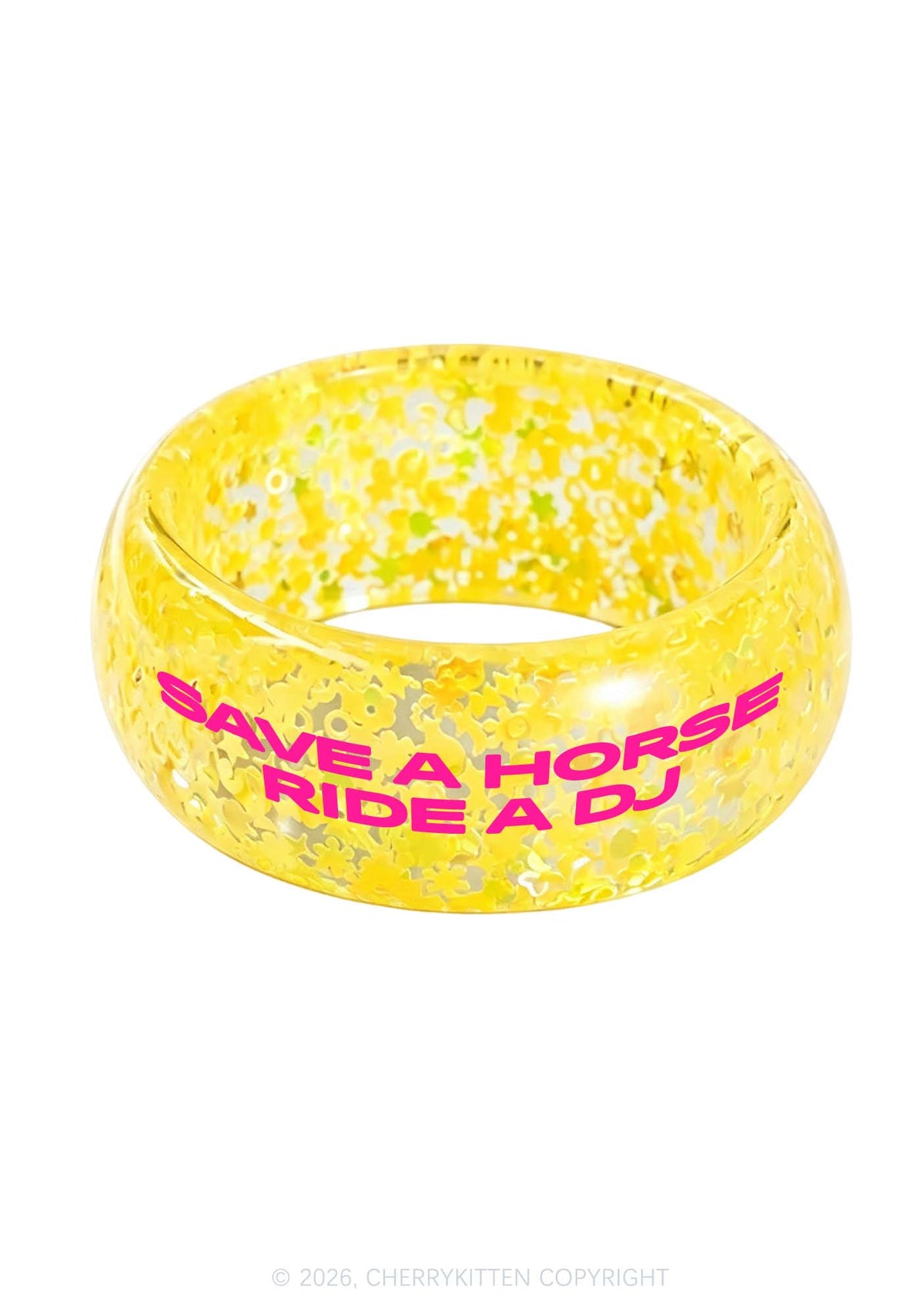 Ride A Dj Y2K Cuff Bangle Cherrykitten