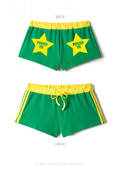 Punish Me Y2K Drawstring Mini Shorts Cherrykitten
