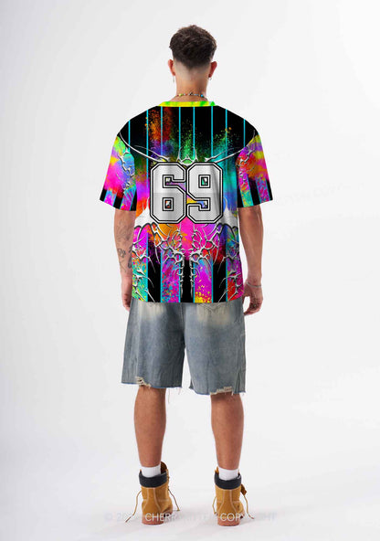 Techno Never Broke My Heart Y2K Sport Jersey Shirts Cherrykitten