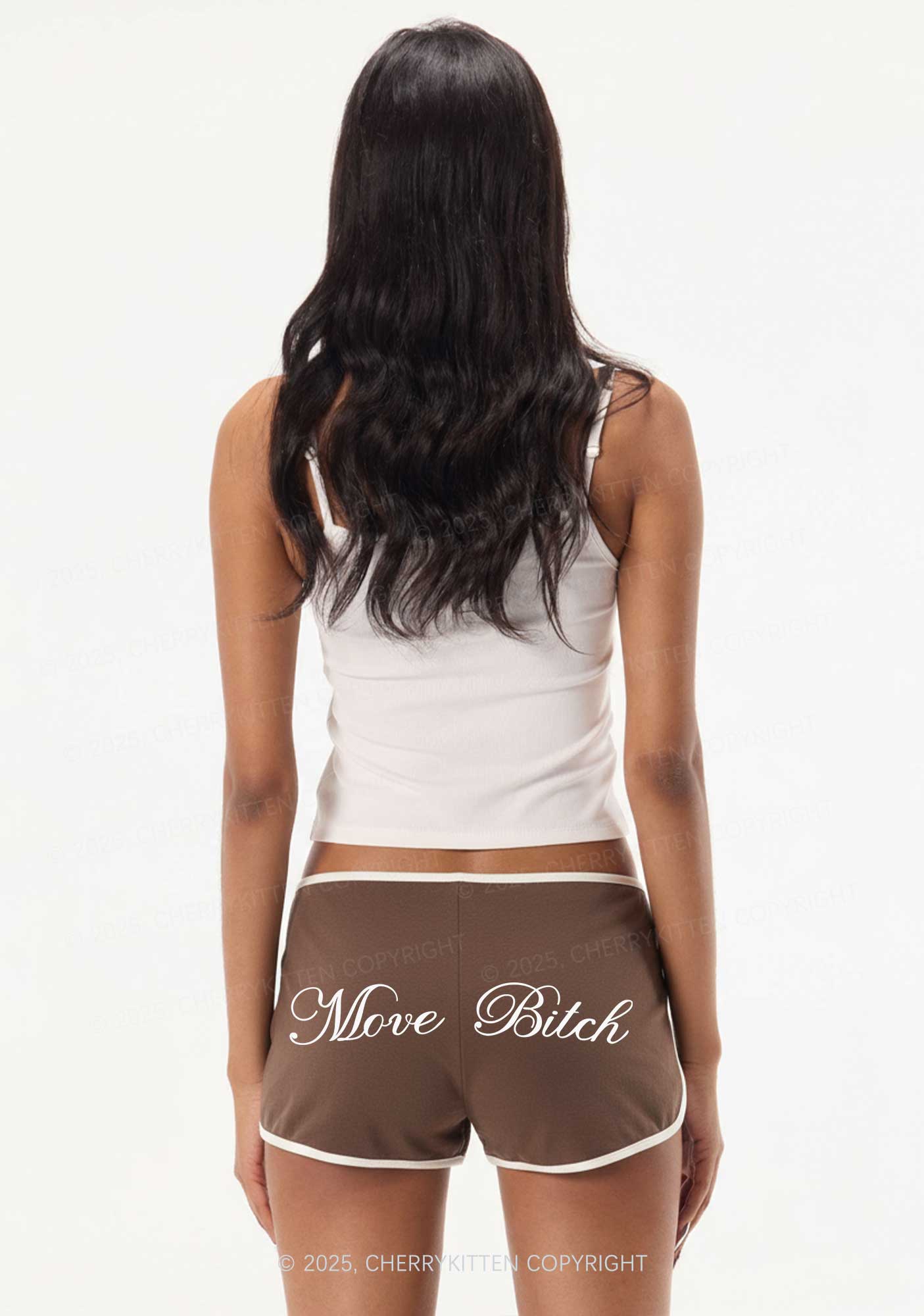 Move Bxxch Y2K Booty Shorts Cherrykitten