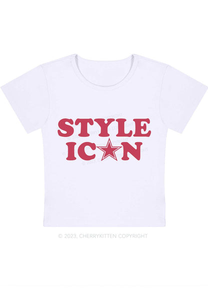 Curvy Style Icon Baby Tee Cherrykitten