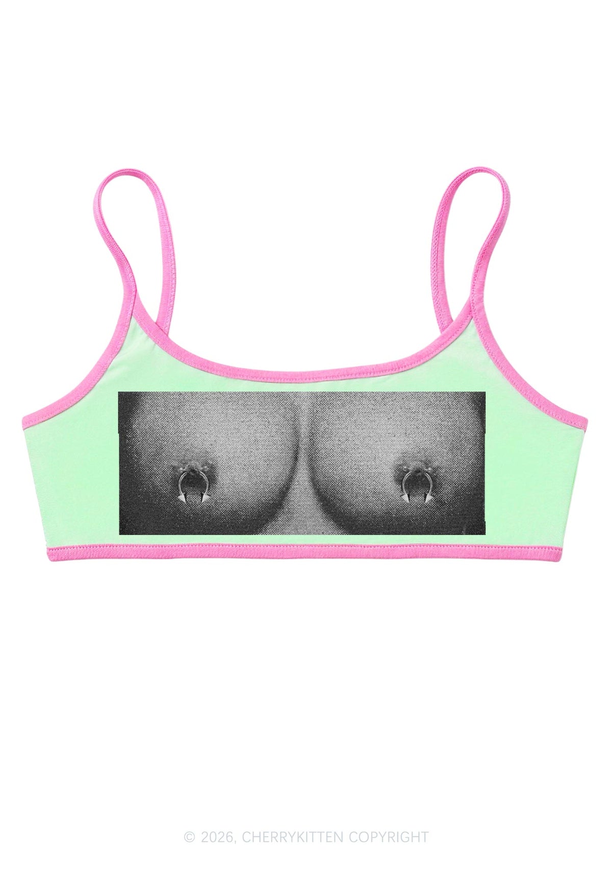 Nxpple Rings Y2K Super Crop Cami Cherrykitten