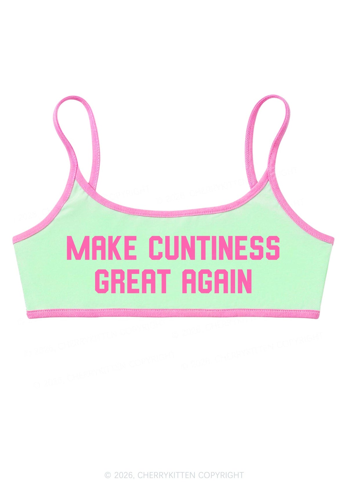 Cxxtiness Great Y2K Super Crop Cami Cherrykitten