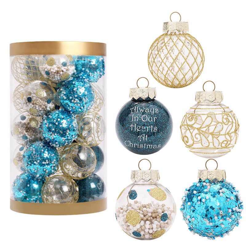 PET Painted Y2K Christmas Ball Set