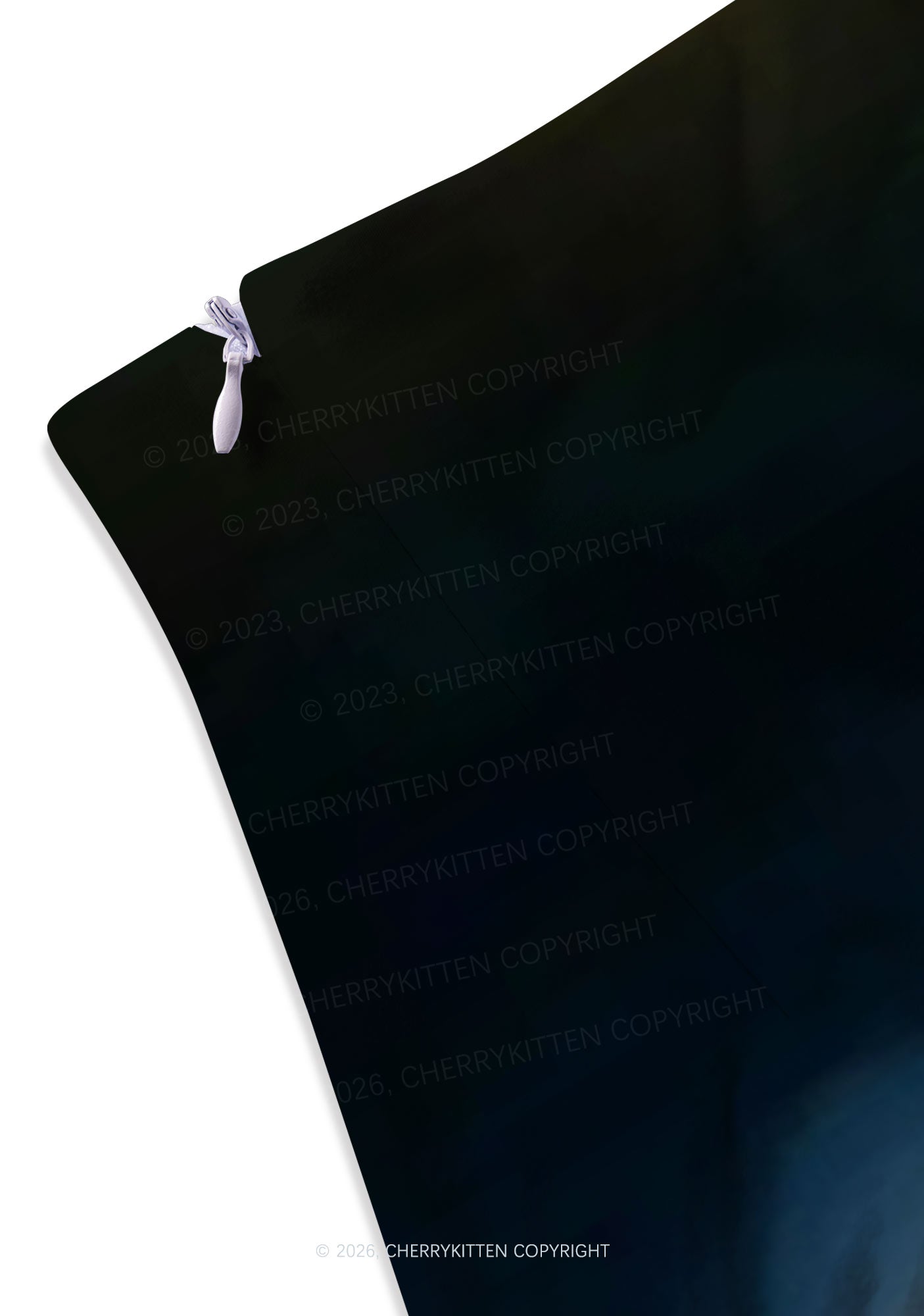 Blue And White Hockey Shirt HR Y2K Print Mini Skirt Cherrykitten