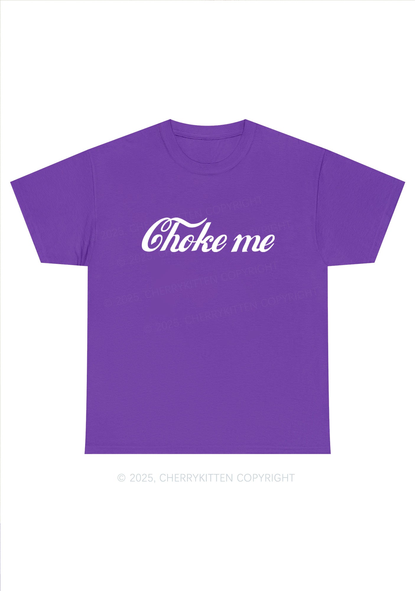 Choke Me Y2K Chunky Shirt Cherrykitten