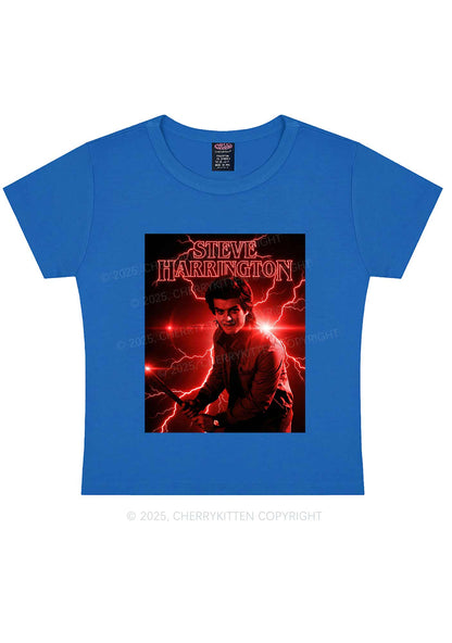 SH Red Lightning Y2K Baby Tee Cherrykitten