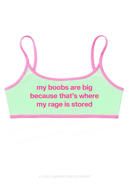 My Bxxbs Stored Rage Y2K Super Crop Cami Cherrykitten