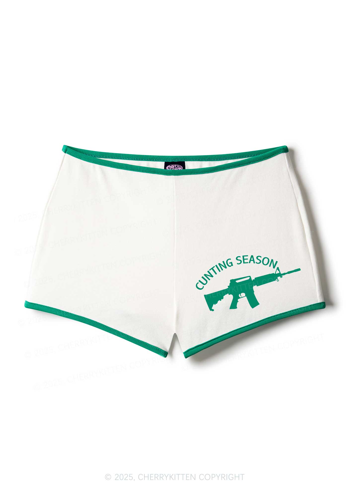 Cunting Season Y2K Booty Shorts Cherrykitten