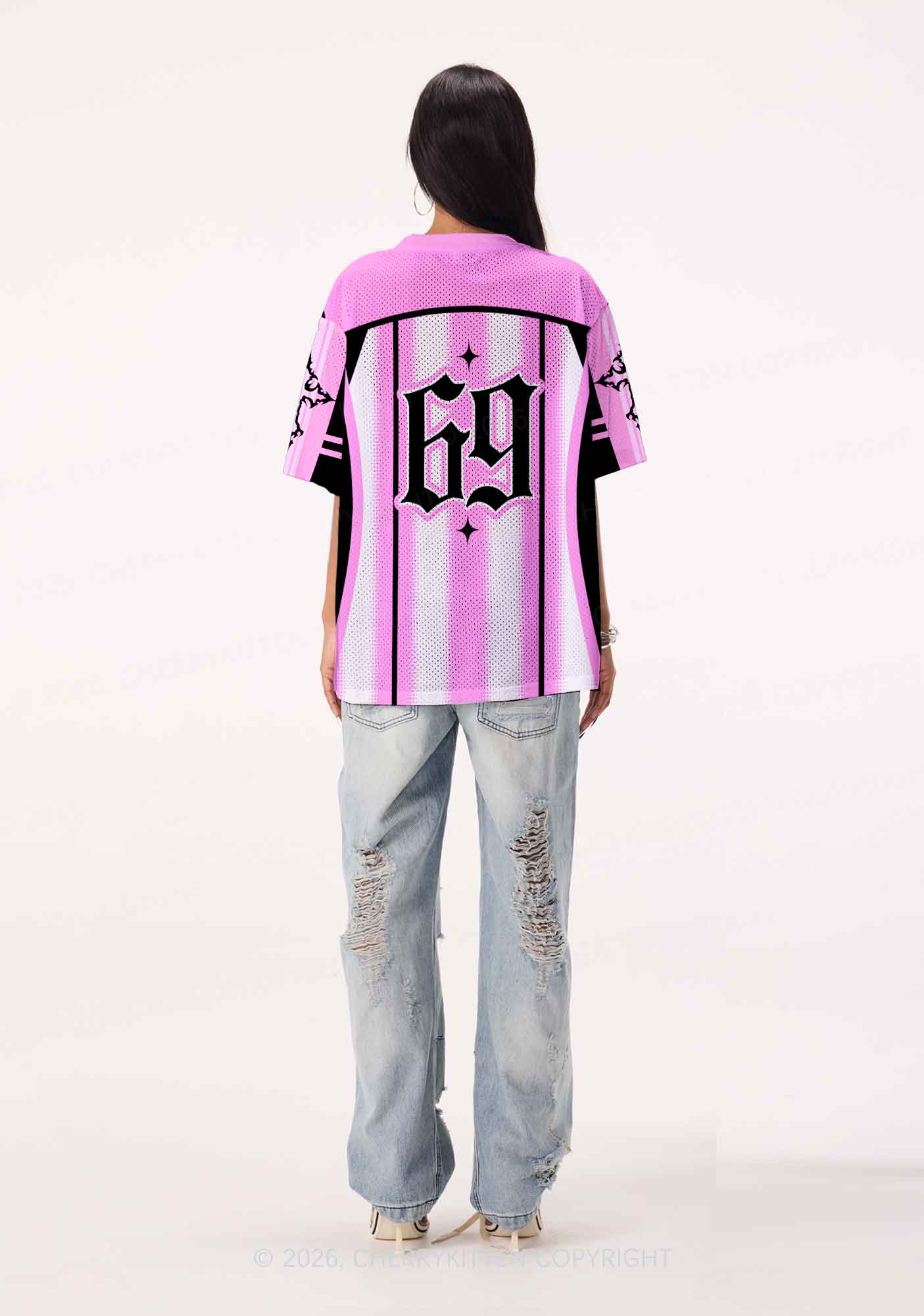 Gods Favorite Femme Pride Y2K Sport Jersey Shirts Cherrykitten