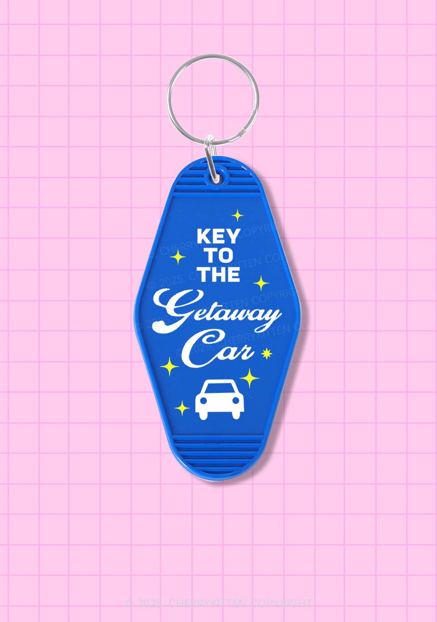 The Getaway Car 1Pc Y2K Hotel Keychain Cherrykitten