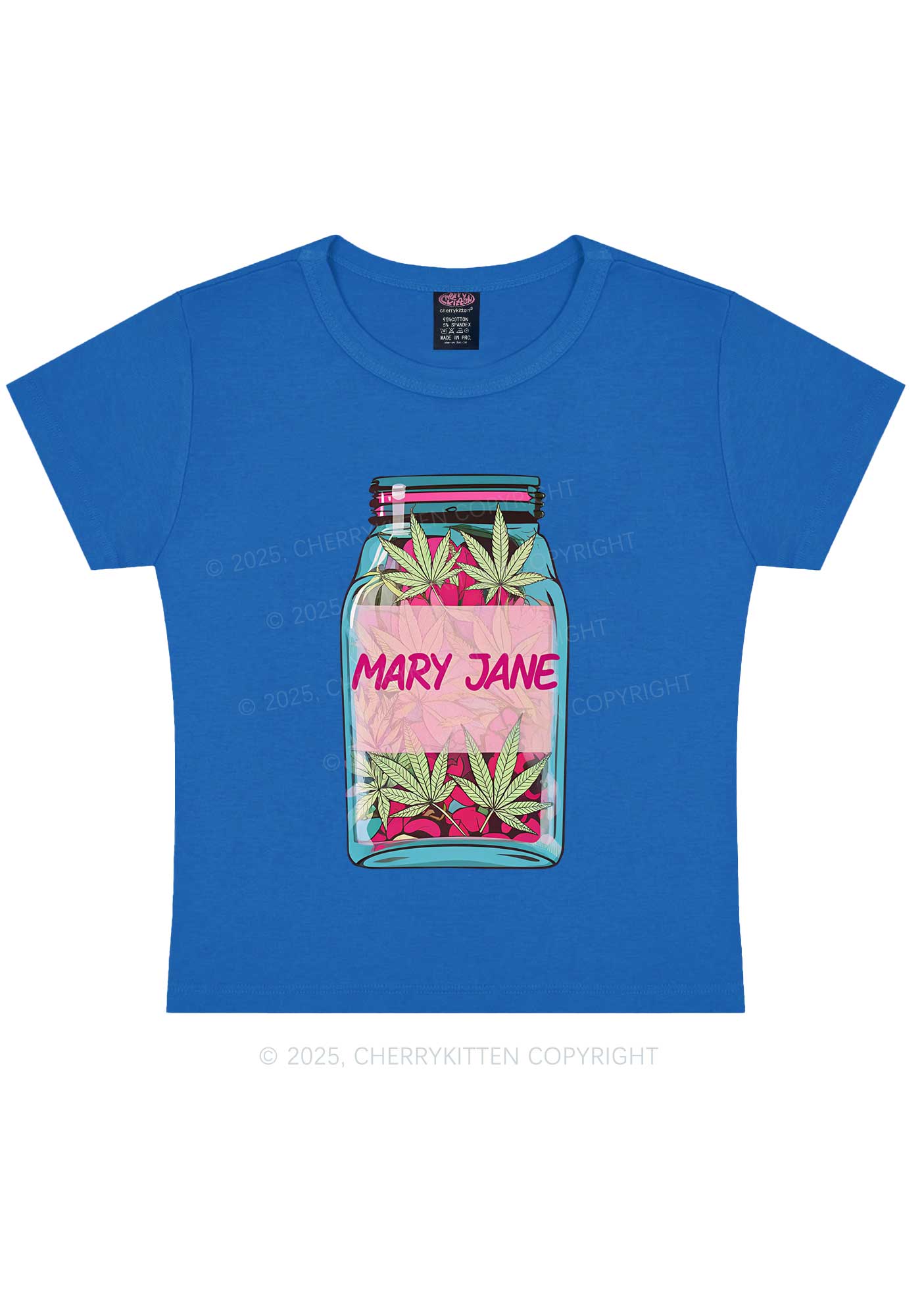 Wxxd Jar Y2K Baby Tee Cherrykitten