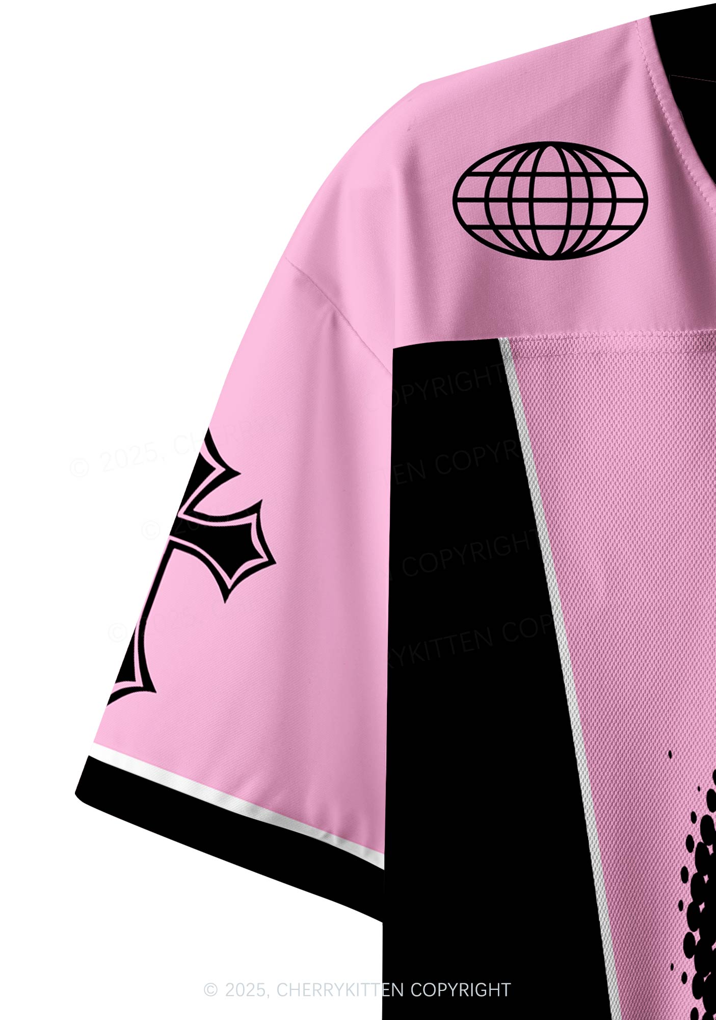 Custom Cxxt Code Y2K Crop Sport Jersey Shirts Cherrykitten