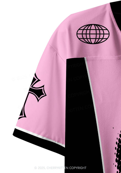 Custom Cxxt Code Y2K Crop Sport Jersey Shirts Cherrykitten