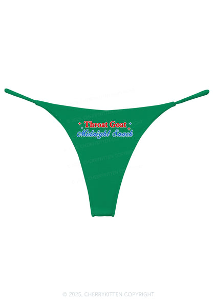 Throat Goat Midnight Snack Y2K Bikini String Thong Cherrykitten