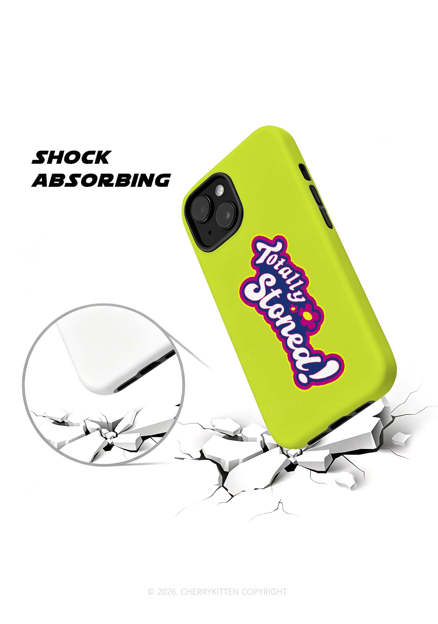 Totally Stoned Y2K Phone Case Cherrykitten
