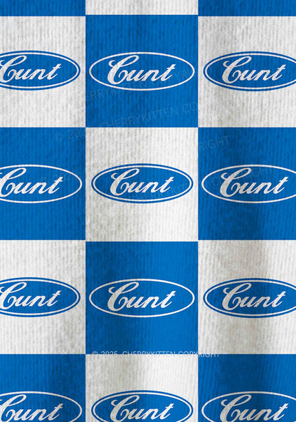 Oval Cxxt Y2K Christmas Knit Sweatshirt Cherrykitten