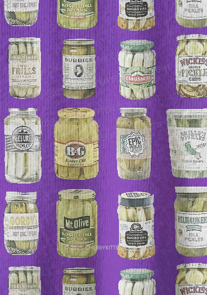 Canned Pickles Y2K Christmas Knit Sweatshirt Cherrykitten