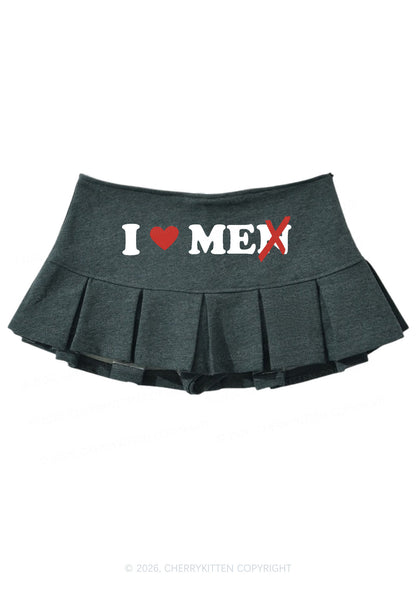 Love Me Not Men Y2K Mini Pleated Skirts Cherrykitten