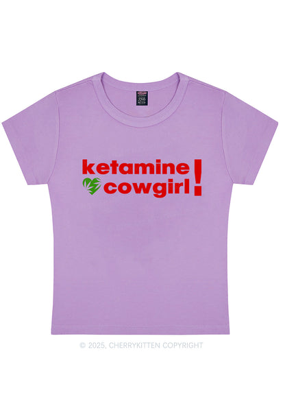 K Cowgirl Y2K Baby Tee Cherrykitten