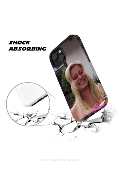 Red Eyes Sunglasses Lady Y2K Phone Case Cherrykitten