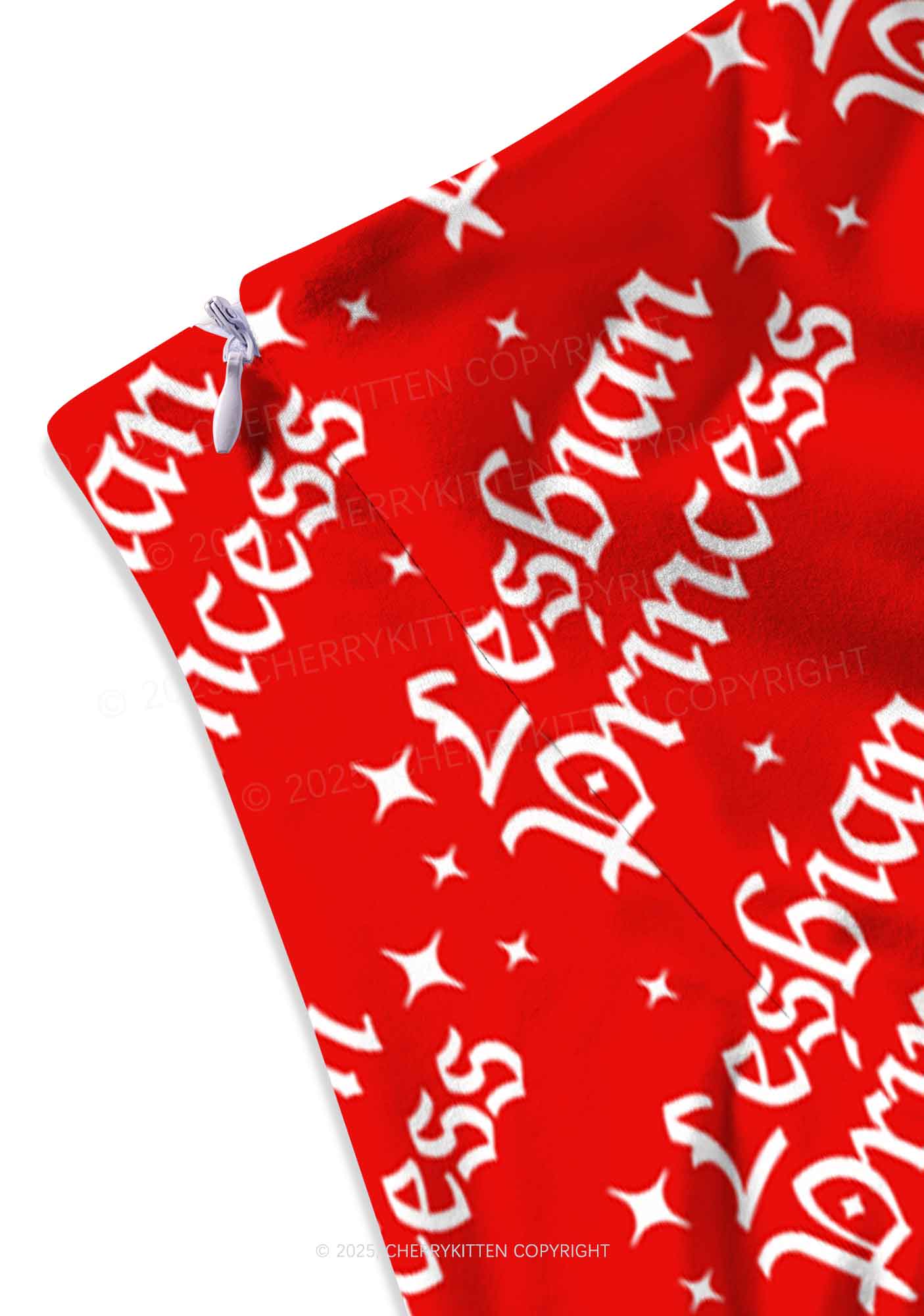 Lesbian Princess Pride Y2K Print Mini Skirt Cherrykitten