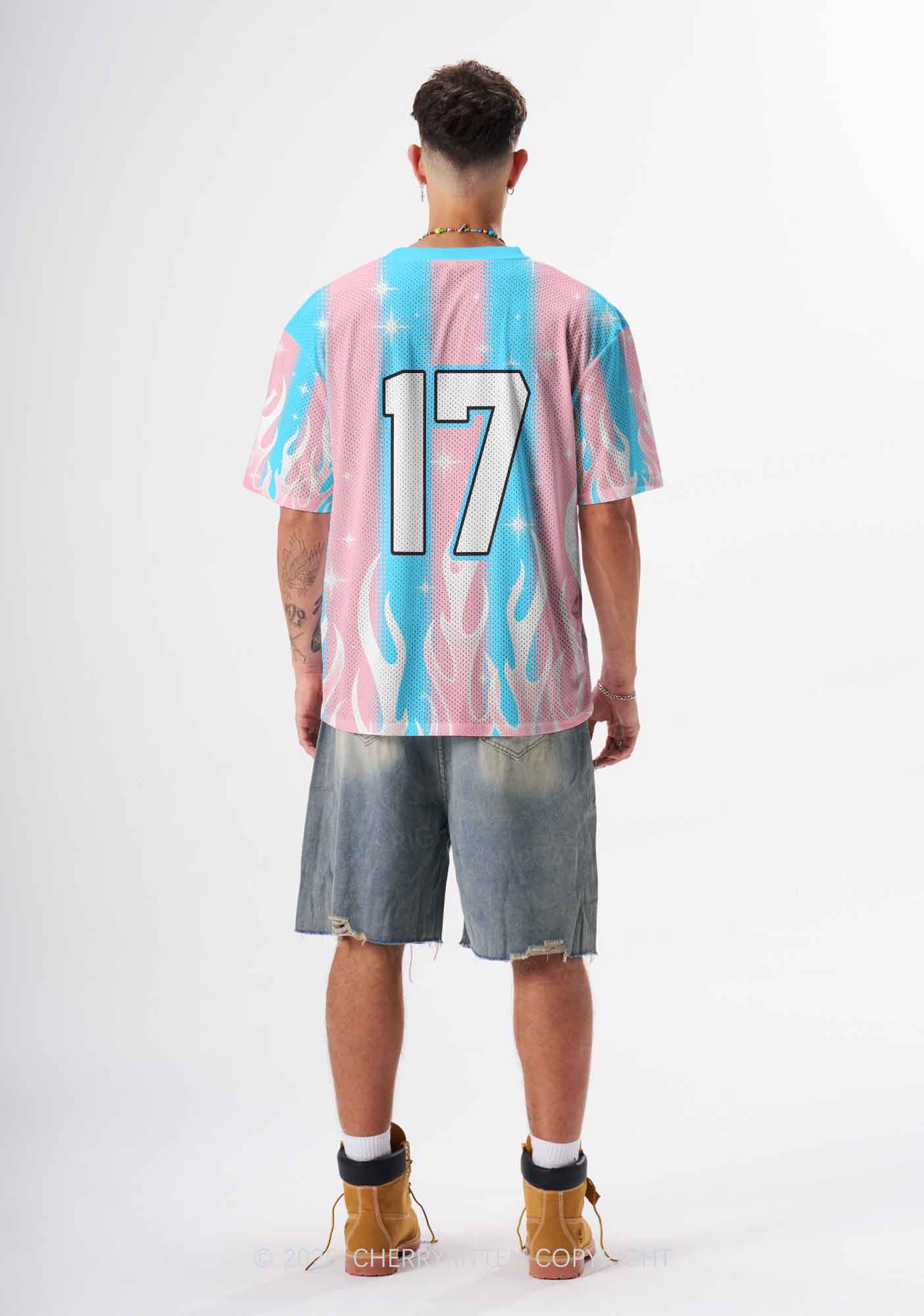 Transsexual Princess Pride Y2K Sport Jersey Shirts Cherrykitten