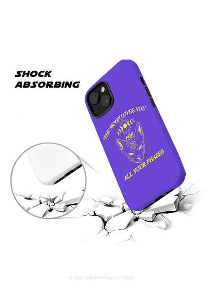 Halloween The Moon Loves You Y2K Phone Case Cherrykitten