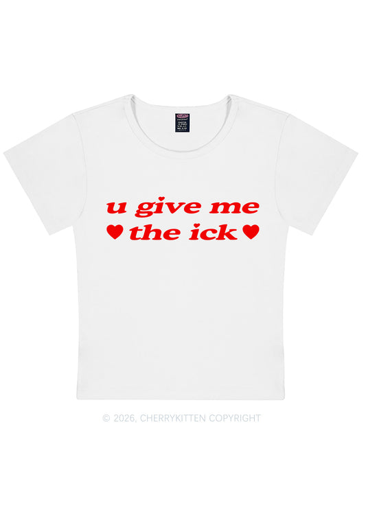 Give Me Ick Y2K Baby Tee Cherrykitten