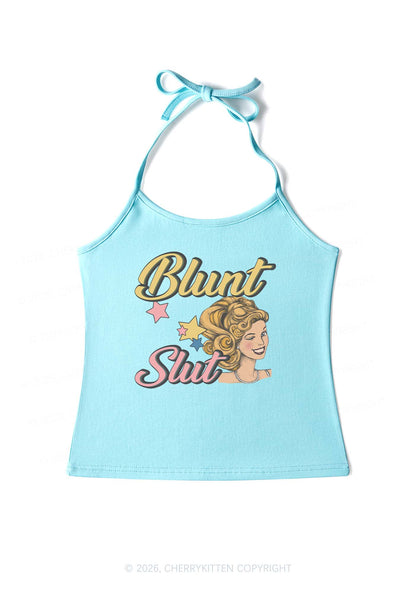 Blunt Slxt Y2K Halter Neck Cami Cherrykitten