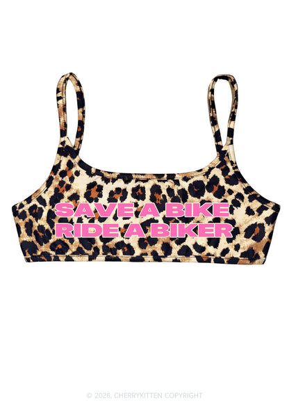 Ride A Biker Y2K Super Crop Cami Cherrykitten