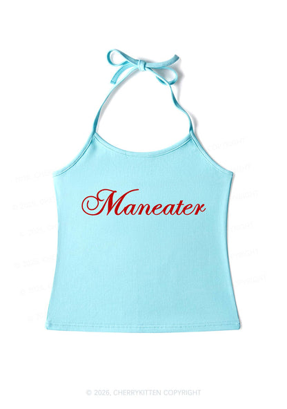 Maneater Y2K Halter Neck Cami Cherrykitten