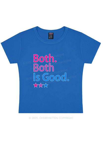 Both Is Good Pride Y2K Baby Tee Cherrykitten