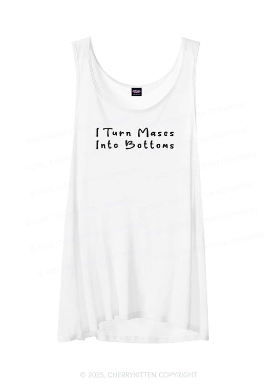 Turn Mascs Into Bottoms Pride Y2K Sheer Boyfriend Tank Cherrykitten