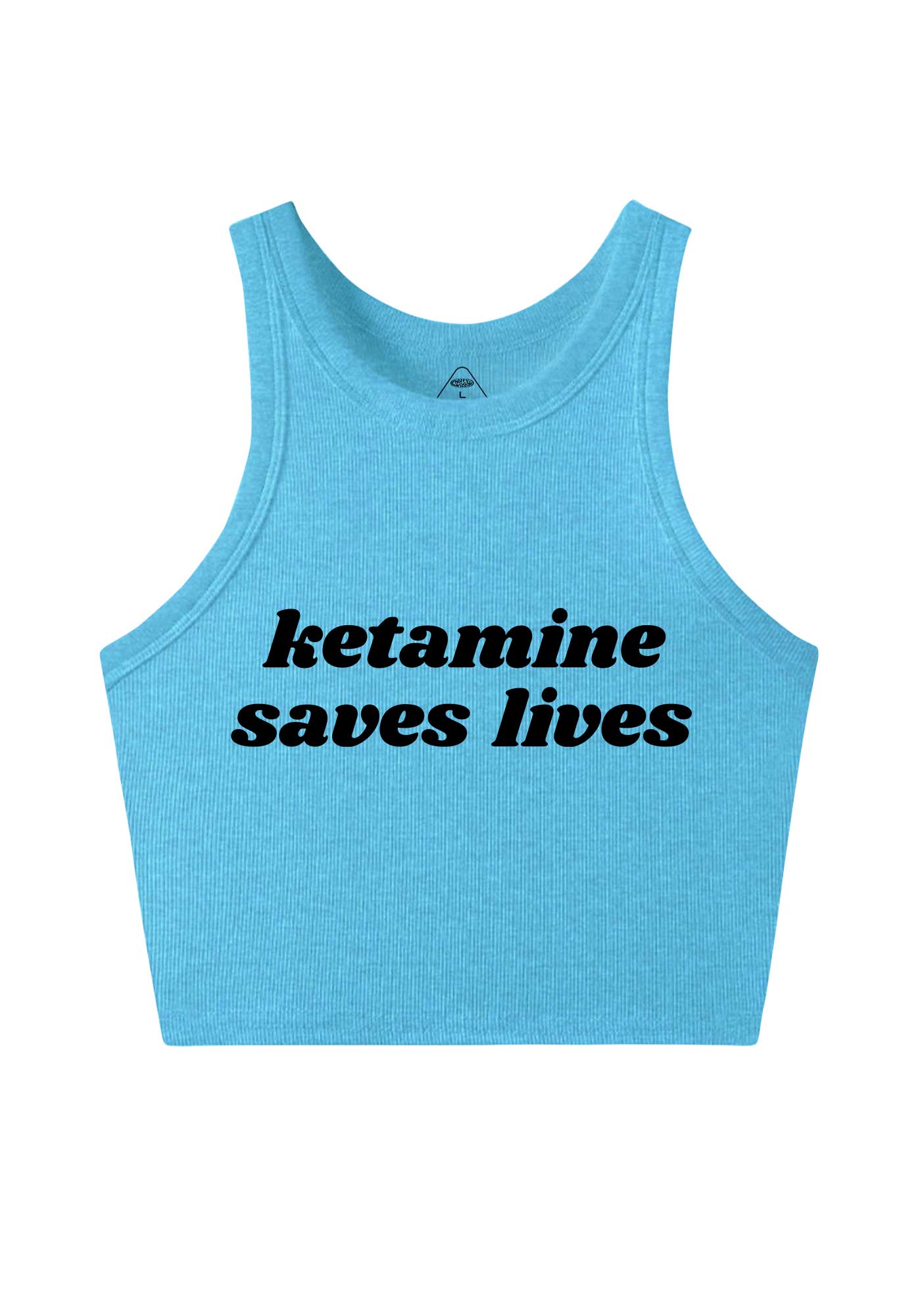 Kxxamine Saves Lives Y2K Crop Tank Top Cherrykitten
