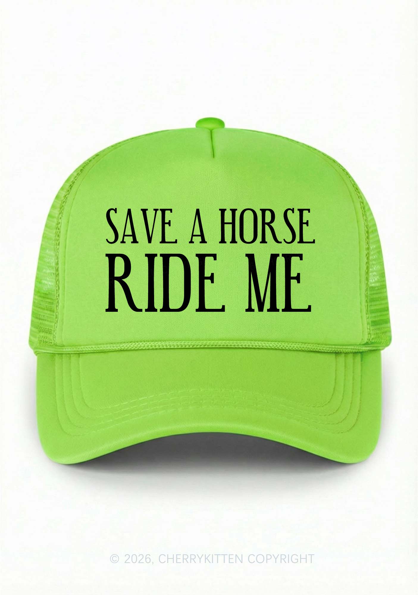 Ride Me Y2K Trucker Hat Cherrykitten