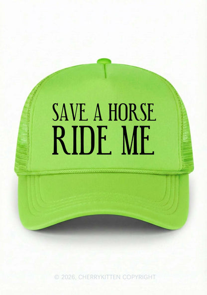 Ride Me Y2K Trucker Hat Cherrykitten
