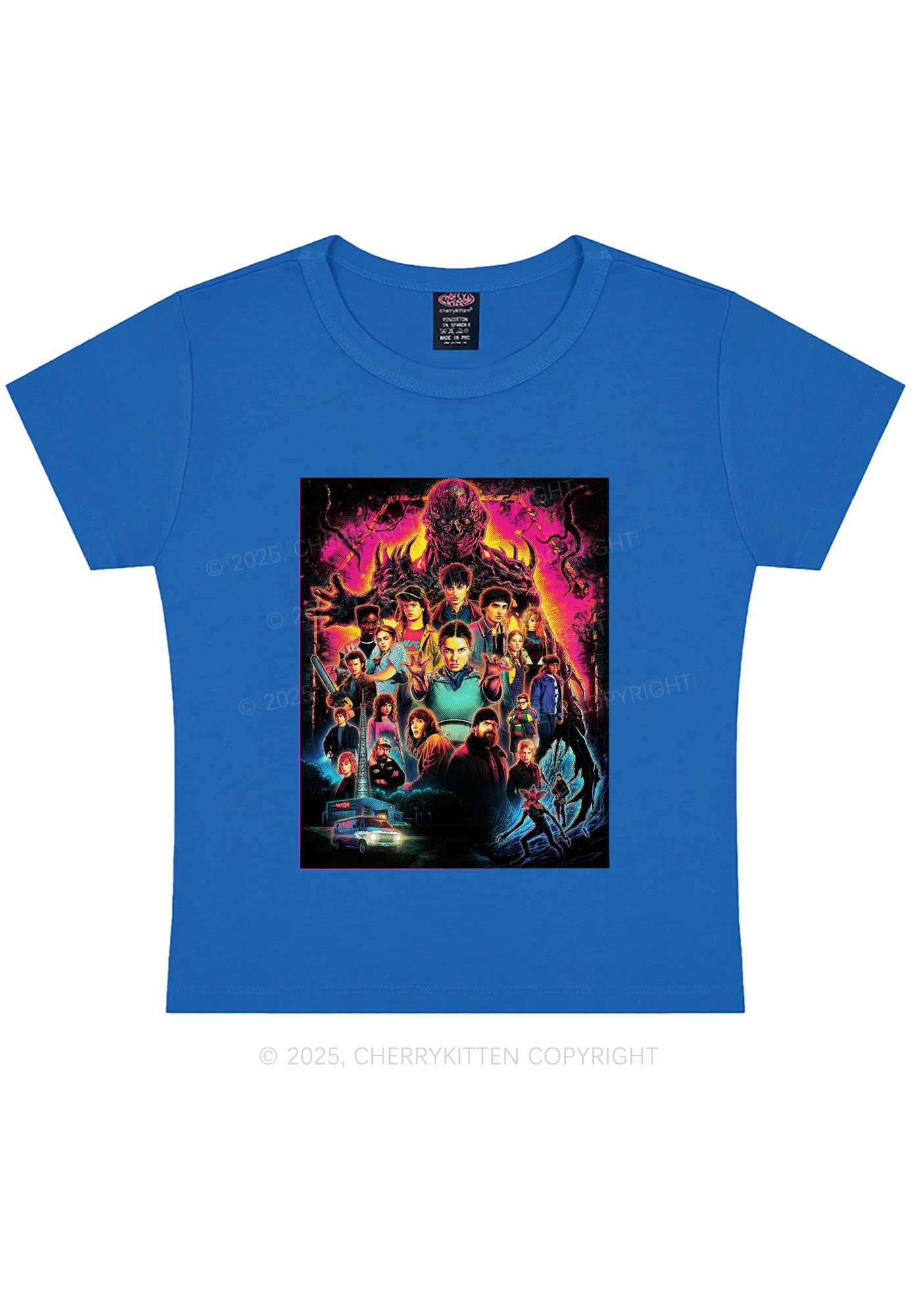 Young Adventure Y2K Baby Tee Cherrykitten