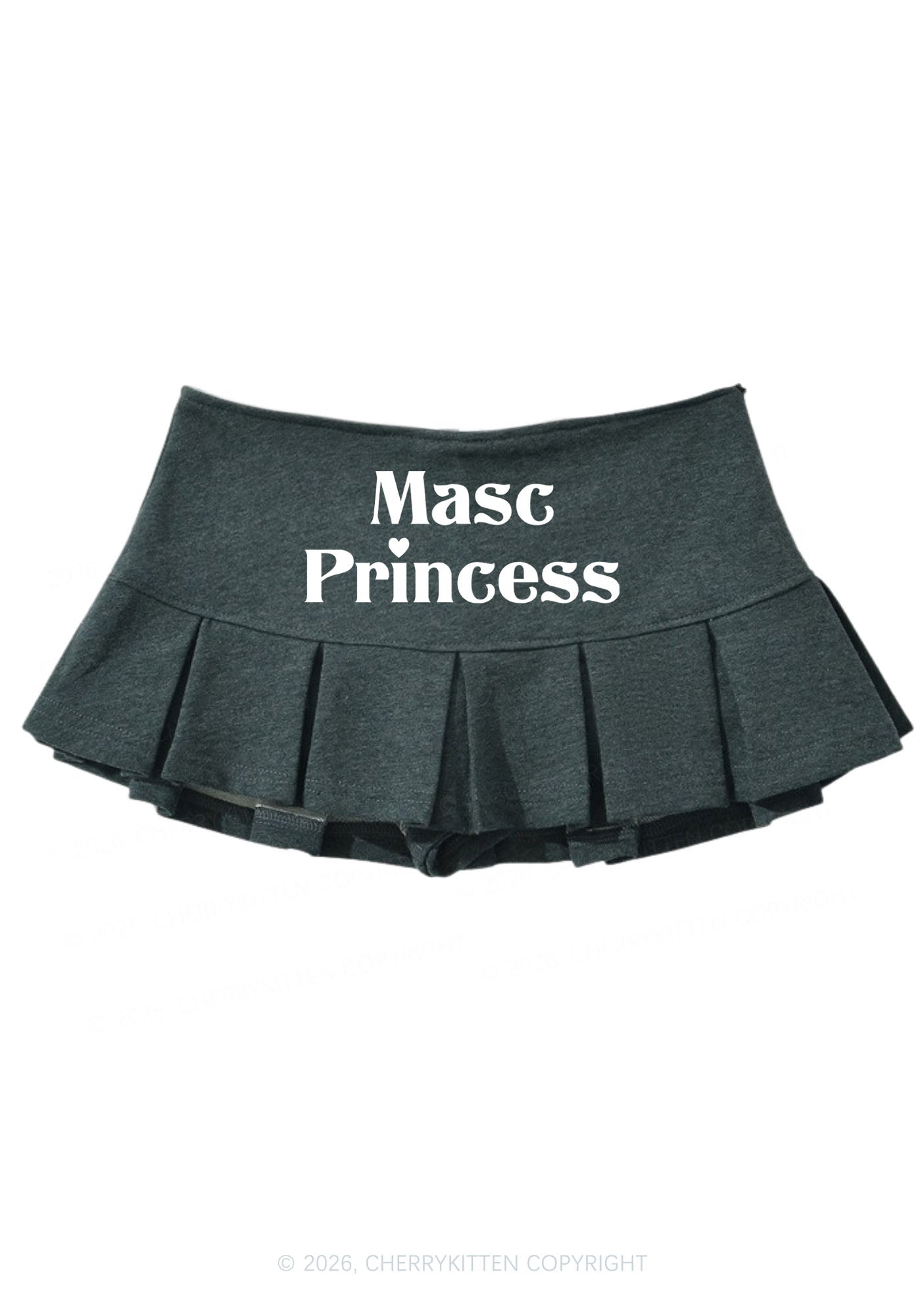 Masc Princess Pride Y2K Mini Pleated Skirts Cherrykitten
