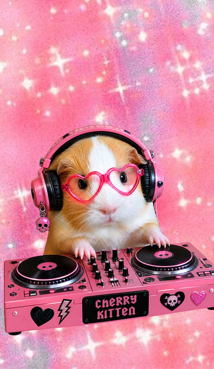 DJ Guinea Pig Y2K Phone Case Cherrykitten