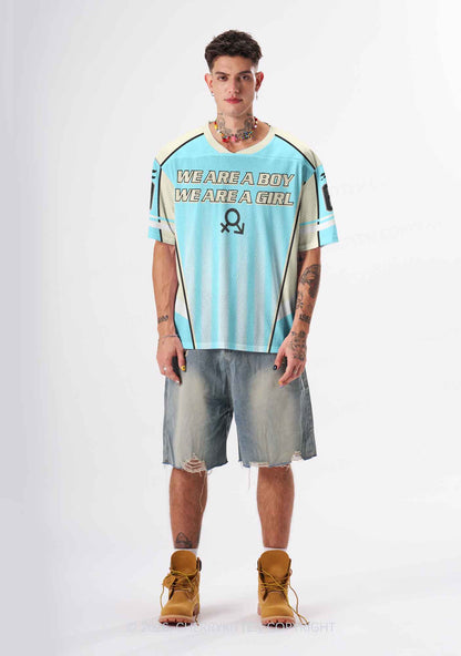 We Are A Boy Pride Y2K Sport Jersey Shirts Cherrykitten