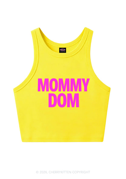 Mommy Dom Y2K Crop Tank Top Cherrykitten