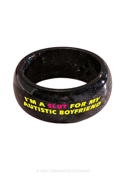 Slxt For My Autistic BF Y2K Cuff Bangle Cherrykitten