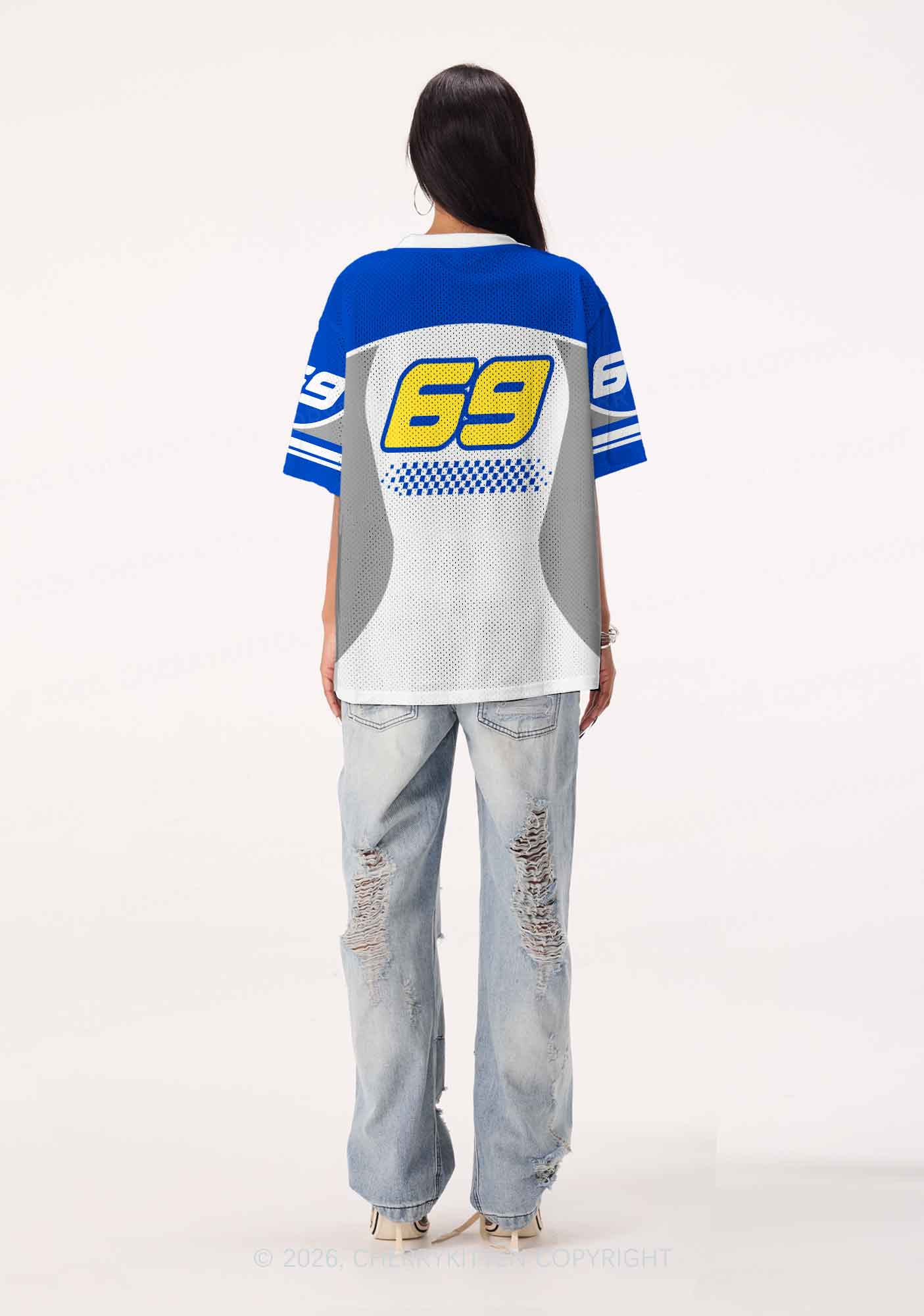 God Given Lesbian Right Pride Y2K Sport Jersey Shirts Cherrykitten