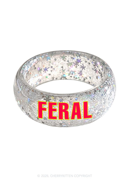 Feral Y2K Cuff Bangle Cherrykitten