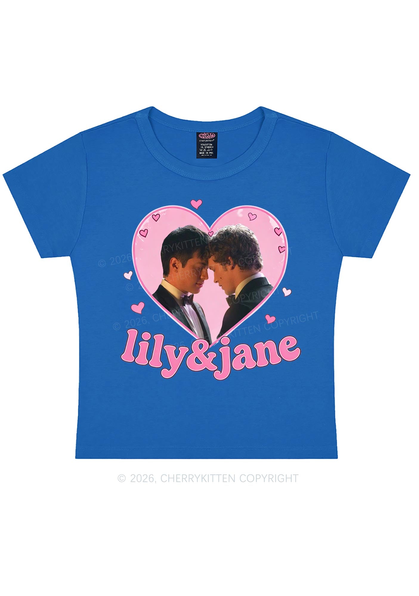 Lily And Jane HR Y2K Baby Tee Cherrykitten